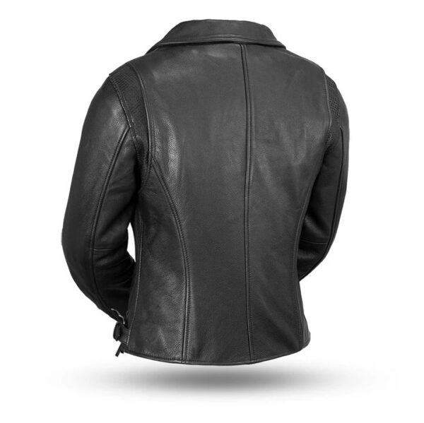 Women Monte Carlo Black Classic Leather Jacket