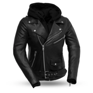Womens Fashion Ryman Black Leather Jacket