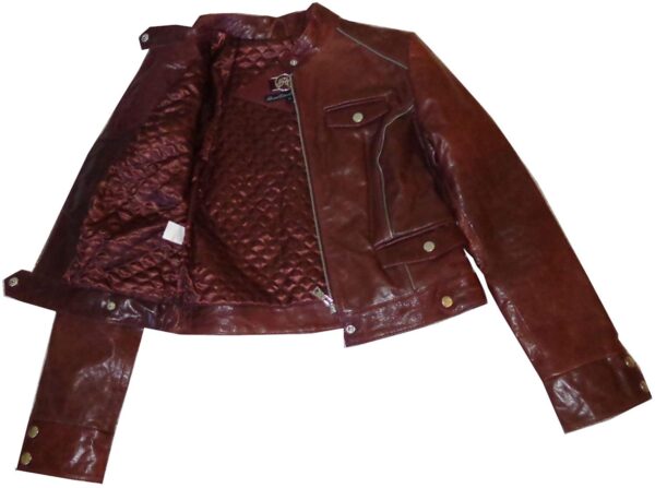 Womens Knoles Carters Leather Jacket