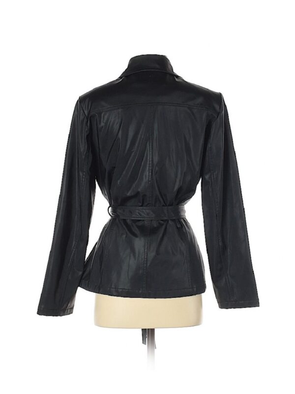Womens Outbrook Black Leather Jackets