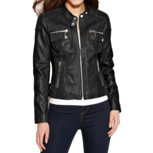 petite leather jacket