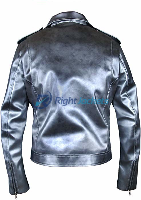 X-Men Apocalypse Evan Peters Quicksilver Double Rider Leather Jacket