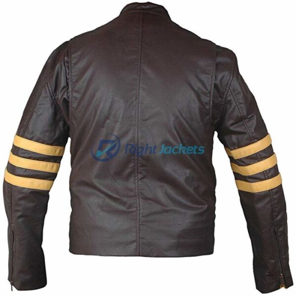 X-Men Origins Wolverine Black Style Leather Jacket