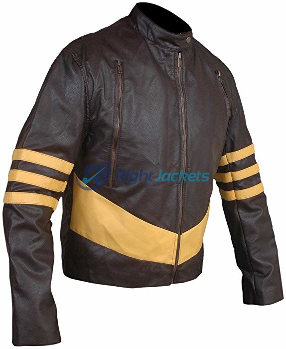 X-Men Origins Wolverine Black Style Leather Jacket