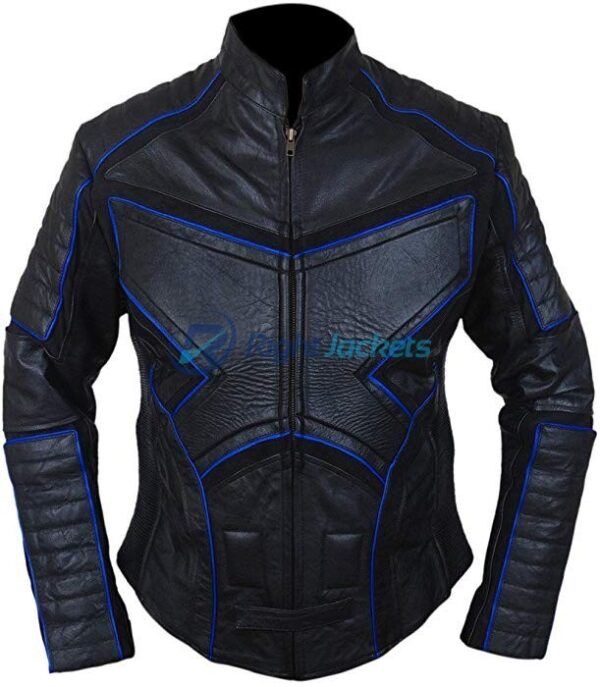 X2 X-Men United Black Biker Leather Jacket