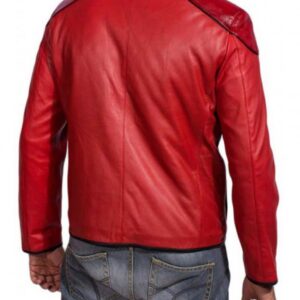 Zachary Levi Shazam Red Red Jacket