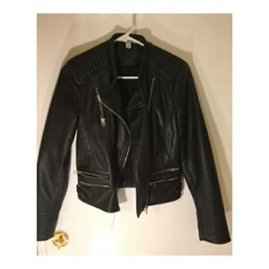Zara TRF Outerwear Faux Leather Jacket
