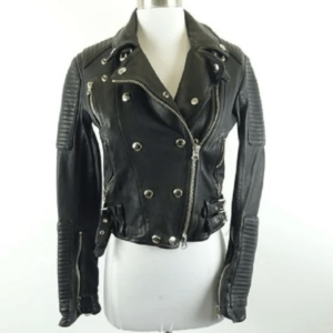 Brit Matthias Biker Leather Jacket