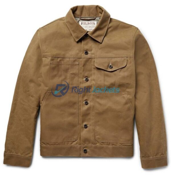 Tin Cloth Short Lined Cruiser Ideal Work Jacket