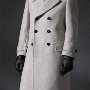 Mens Fashion Crombie Great Beige Coat