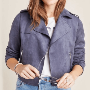 13 Reasons Why Season 4 Jessica Davis Suede Leather Jacket