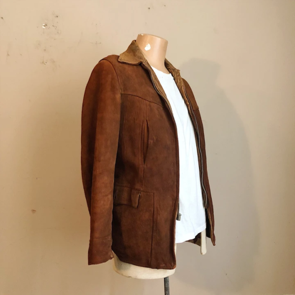 (Right)1930s Leathers Jacket