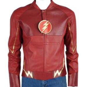 Grant Gustin The Flash Leather Jacket