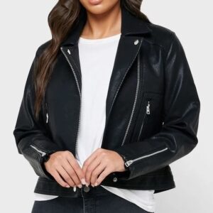 Topshop Biker Leather Jacket