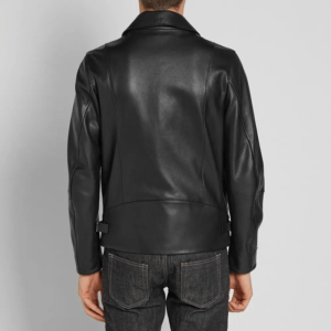 Men's Acne Studios Black Leathers Jacket (Back)