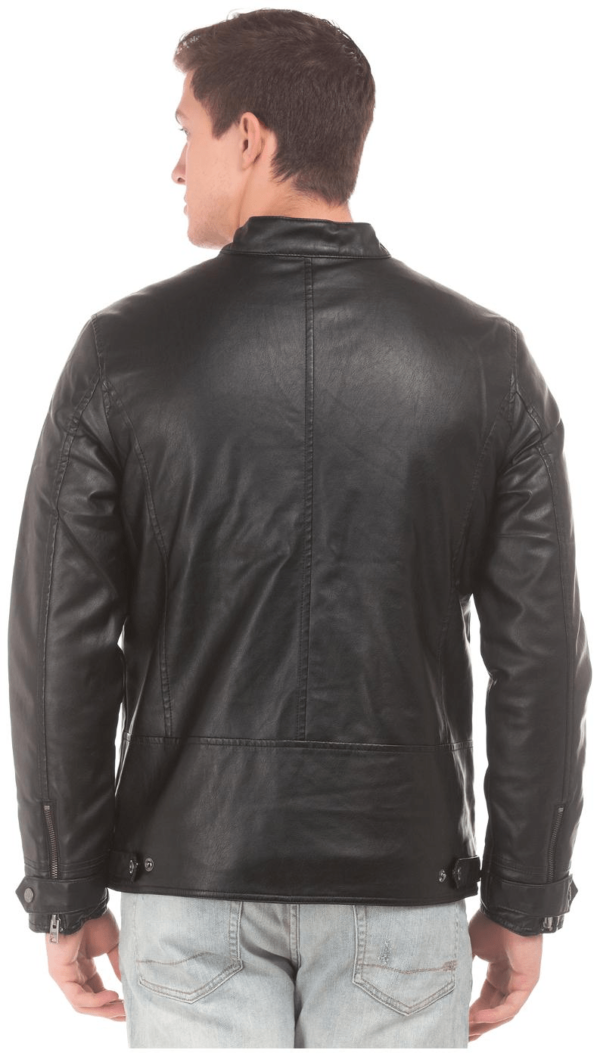 Aeropostale Black Leather Jacket