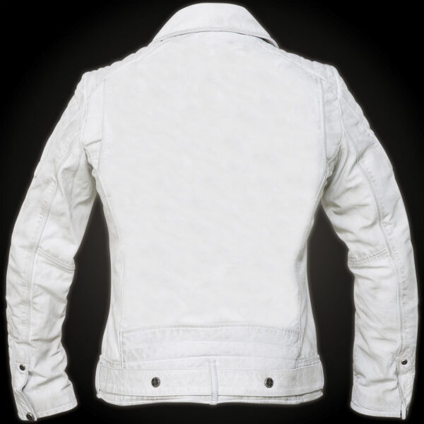 Affliction White Leather Jackets