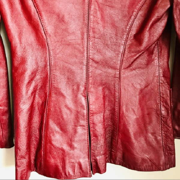 Aigner Leather Jacket - Image 3