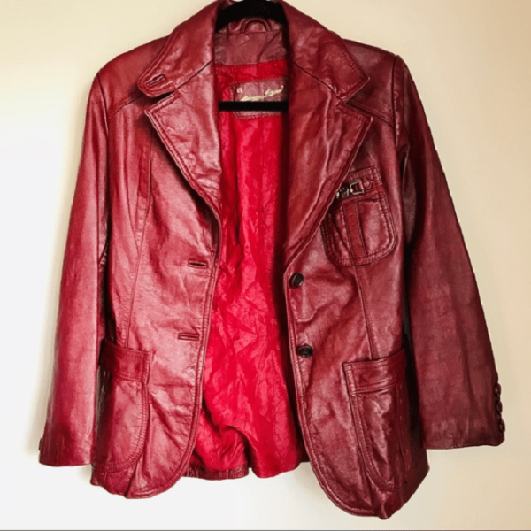 Aigner Leather Jacket - Image 2