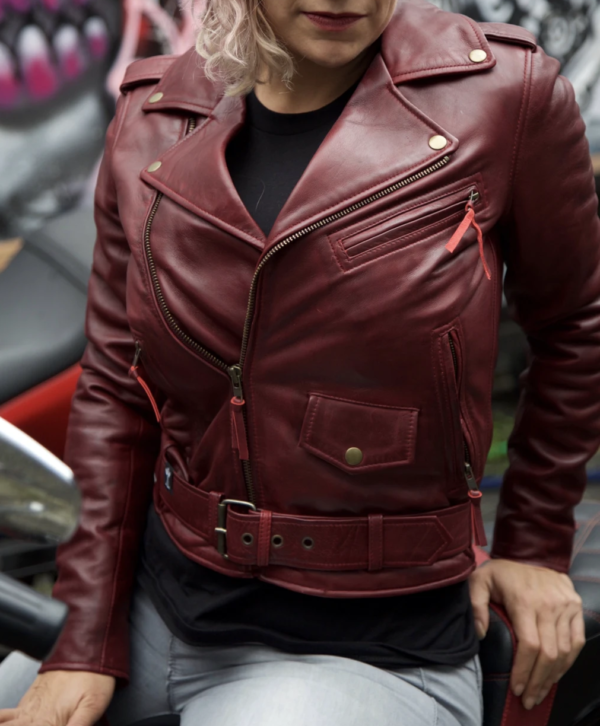 Alasbama Leather Jacket