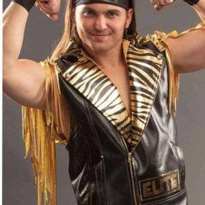 All Elite Wrestling The Young Bucks Leather Vest