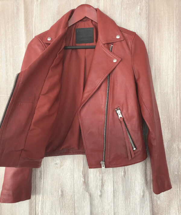 All Saints Reds Leather Jacket