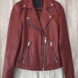 Allsaints Dalby Biker Leather Jacket