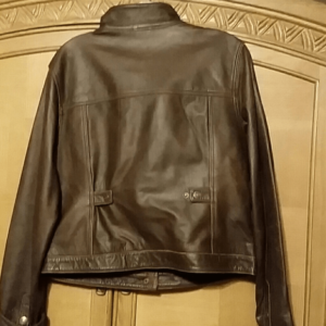 American Eagle Brown Leather Jacket