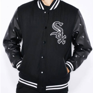 Anderson Black White Sox Letterman Jacket