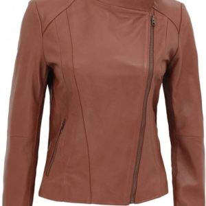 Anzio Style Moto Leather Jacket