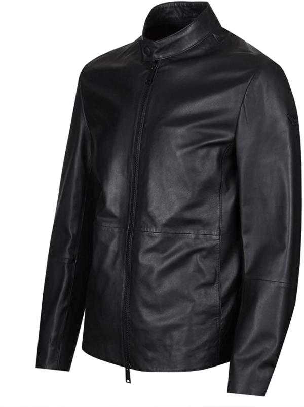 Armani Blacks Leather Jacket