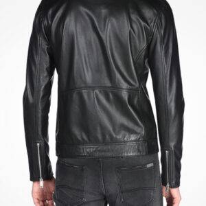 Armani Exchange Moto Leather Jacket