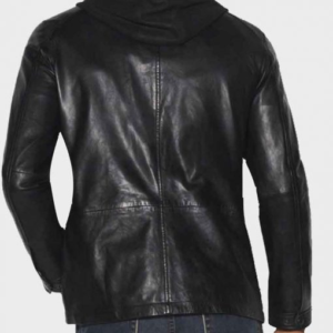 Arrow John Diggle Black Leather Jacket