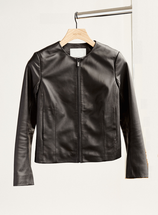 Women's Artizia Black Leather Jacket