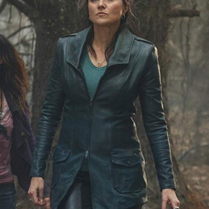 Ash Vs Evil Dead Lucy Lawless Leather Coat