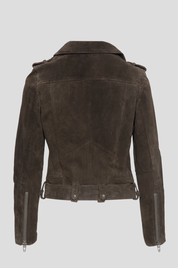Asphalt Real Suedes Leather Jacket