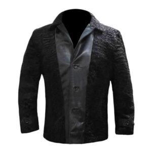 Astrakhan Black Persian Karakul Fur Coat