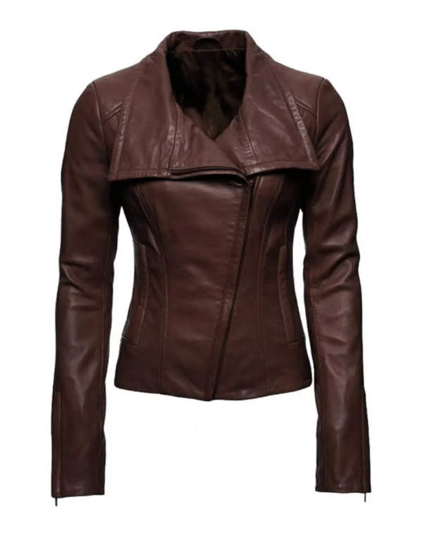 Audrey Marie Anderson Arrow Lyla Michaels Leather Jacket