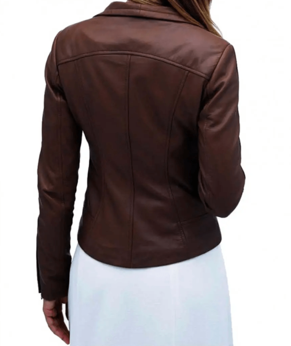 Audrey Marie Andersons Arrow Lyla Michaels Leather Jacket 1