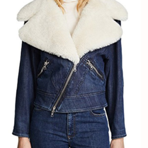 Ava Jalali The Perfectionists Jacket With Fur Collar