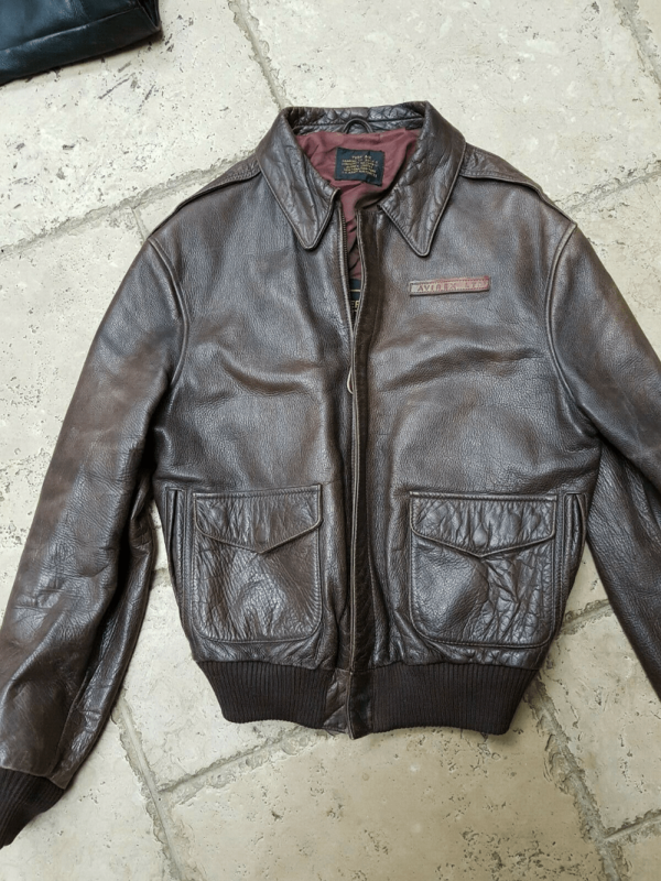 Flight Avirex A2 Leather Jacket | Right Jackets