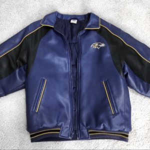 Baltimore Ravens Leather Jacket