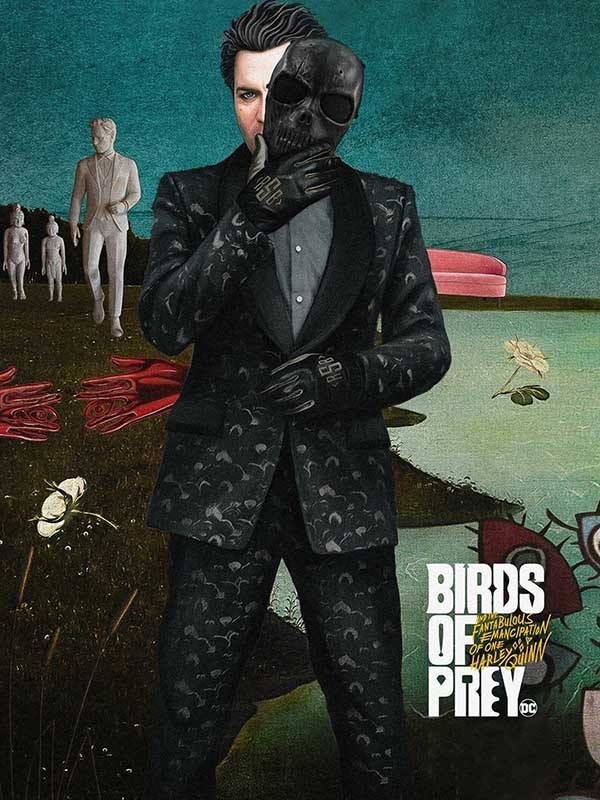 Black Mask Birds Of Prey Suit