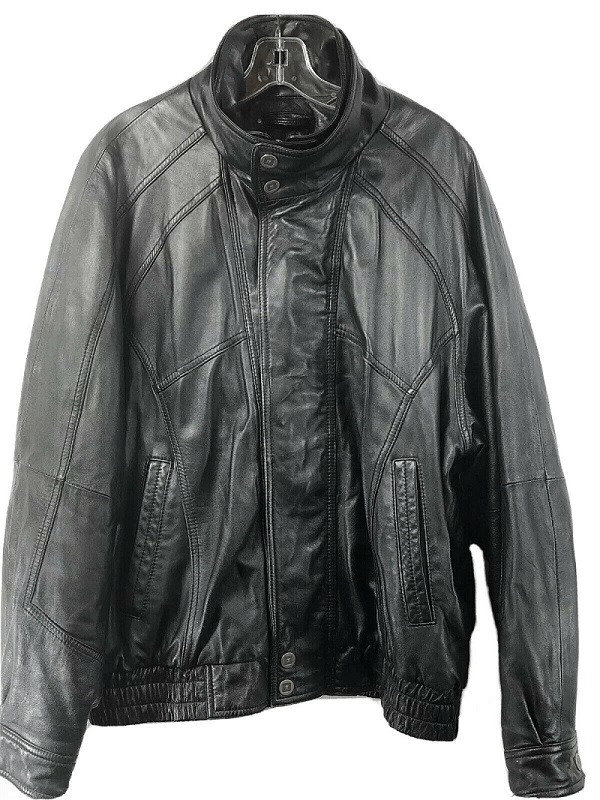 Black Rivet Wilson’s Leather Jacket