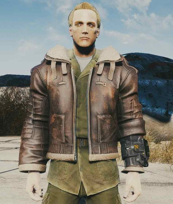 Bomber Leather Jacket Fallout 4