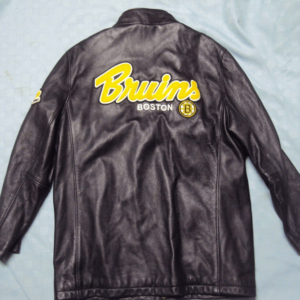 Boston Bruins Leather Jacket