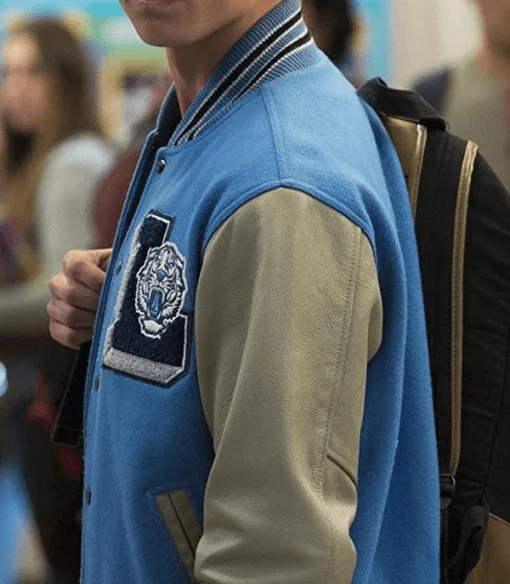 Brandon Flynn 13 Reasons Whys Liberty High Varsity Jacket