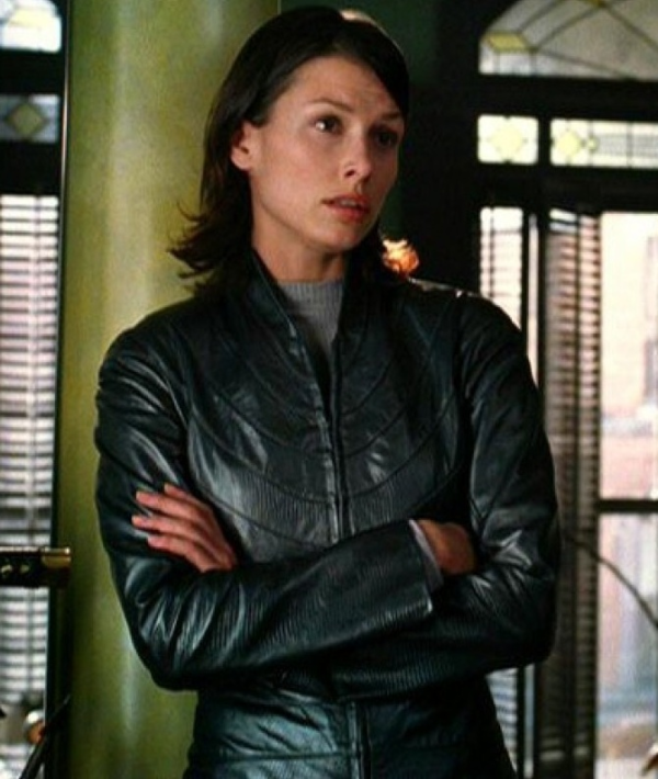 Bridget Moynahan I Robot Leather Jacket