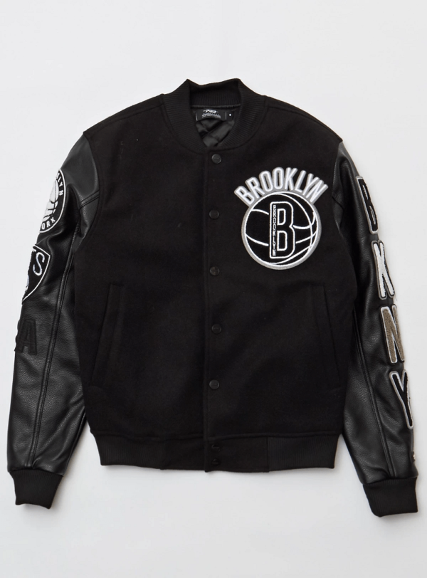Brooklyn Nets Leathers Jacket