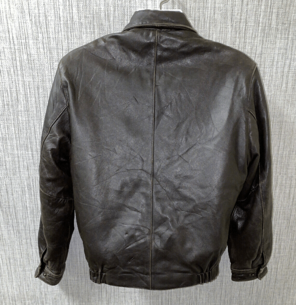 Brooks Brothers Men Leather Jacket